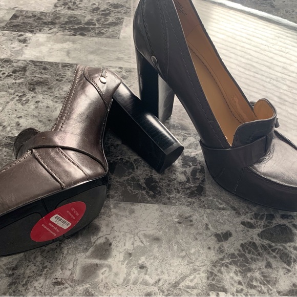 Nine West black high heels size 8, like new - Picture 3 of 3